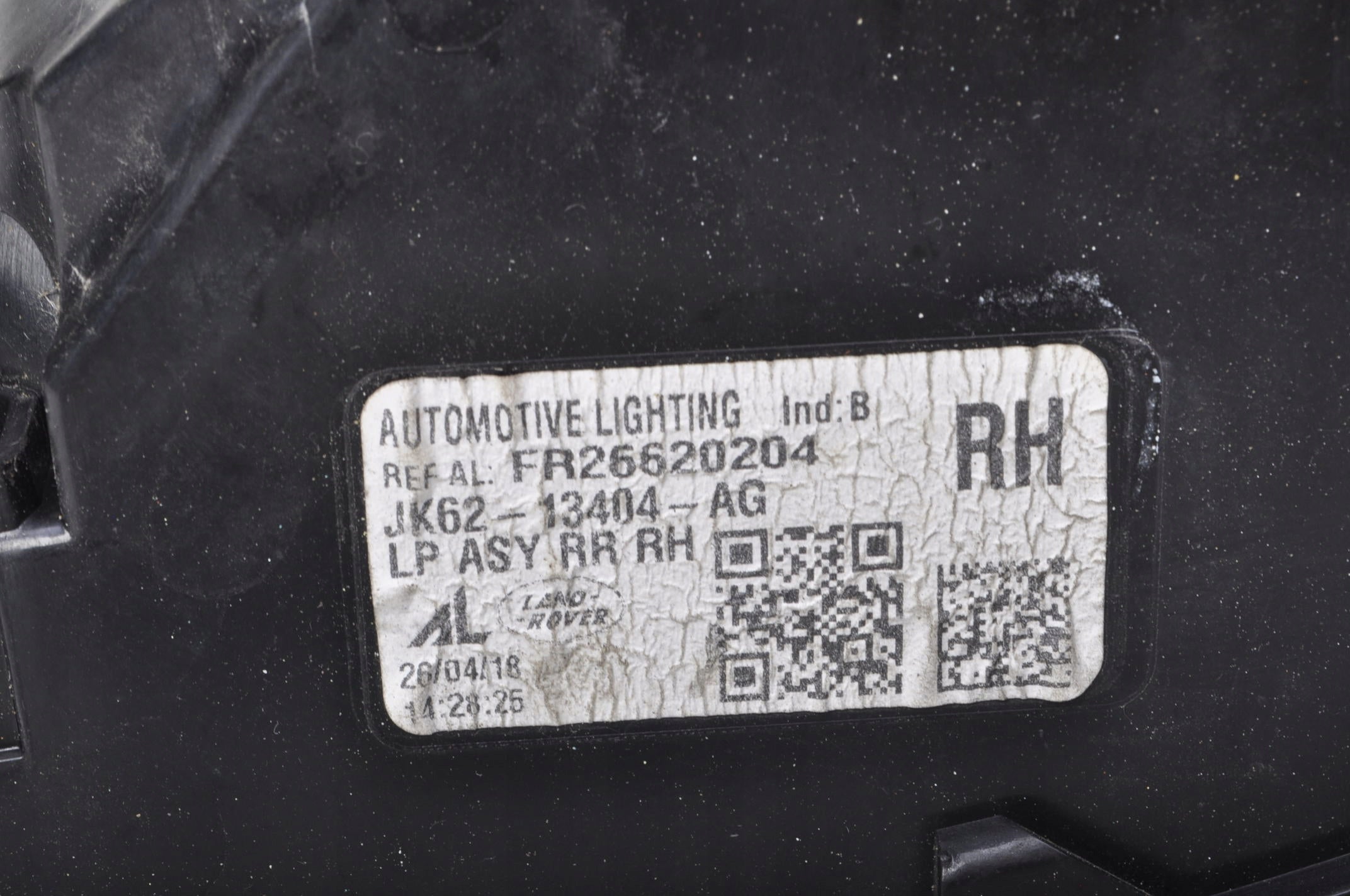 Land Rover Rover Rückleuchte Rechts JK6213404AG Rearlamp