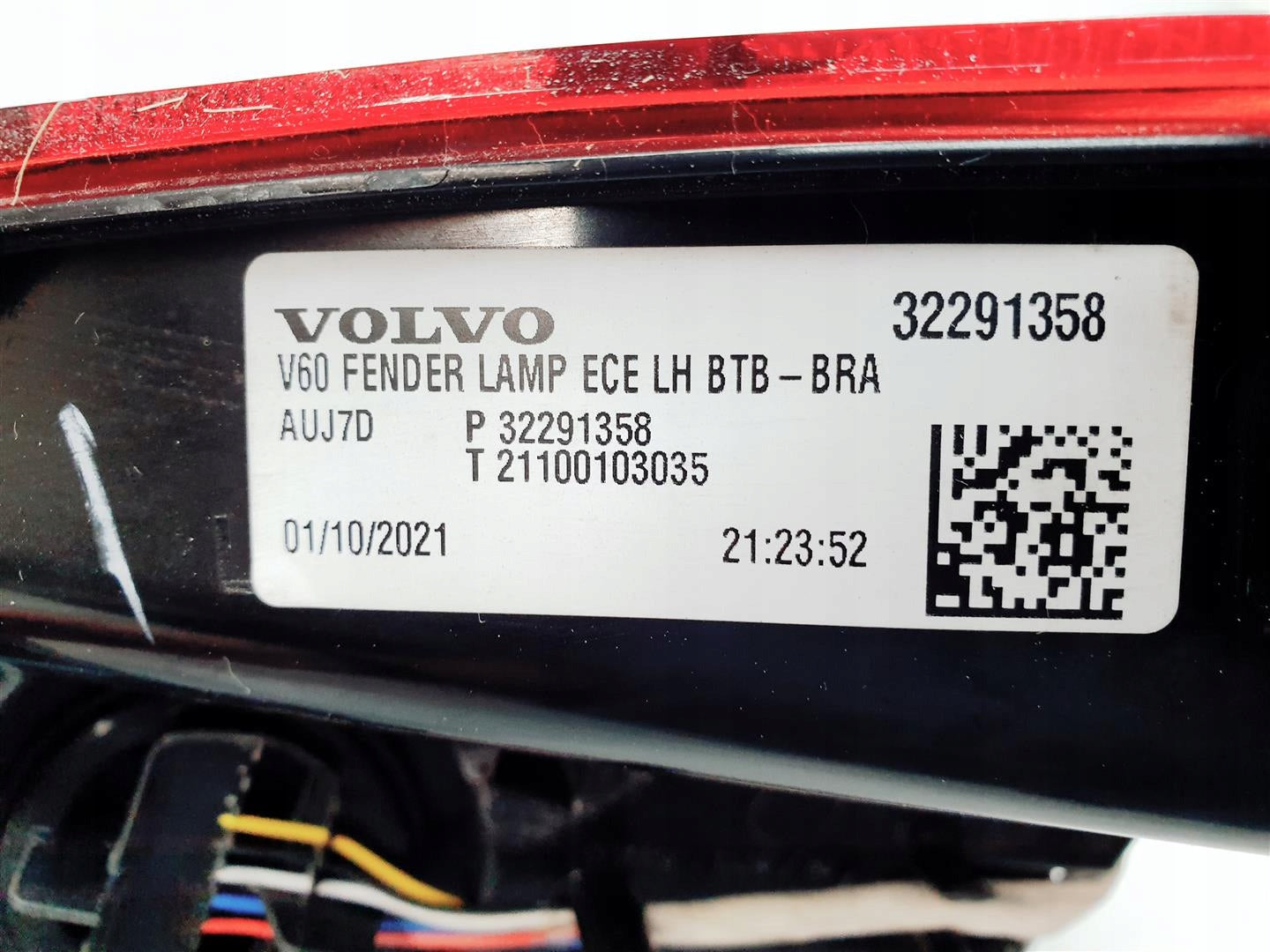 Volvo V60 Rückleuchte LED Links 32291358 Rearlamp